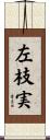 左枝実 Scroll