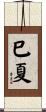 巳夏 Scroll