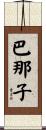 巴那子 Scroll