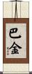 巴金 Scroll