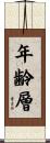 年齢層 Scroll