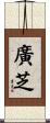 廣芝 Scroll