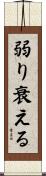 弱り衰える Scroll