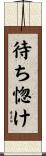 待ち惚け Scroll