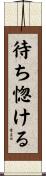 待ち惚ける Scroll