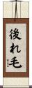 後れ毛 Scroll
