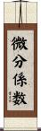 微分係数 Scroll