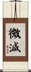 微減 Scroll