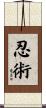 Ninjutsu / Ninjitsu Scroll