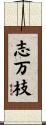 志万枝 Scroll