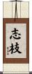 志枝 Scroll