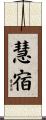慧宿 Scroll