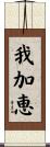 我加恵 Scroll