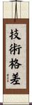 技術格差 Scroll