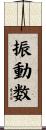 振動数 Scroll