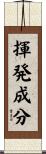 揮発成分 Scroll