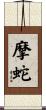 摩蛇 Scroll
