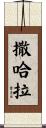 Sahara Scroll