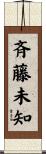 斉藤未知 Scroll