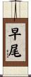 早尾 Scroll