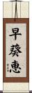 早葵恵 Scroll