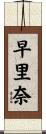 早里奈 Scroll