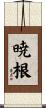 暁根 Scroll