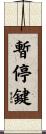 暫停鍵 Scroll