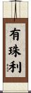 有珠利 Scroll