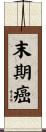 末期癌 Scroll