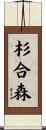 杉合森 Scroll