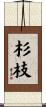 杉枝 Scroll