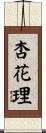 杏花理 Scroll
