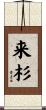 来杉 Scroll