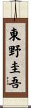 東野圭吾 Scroll