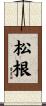 松根 Scroll