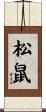 松鼠 Scroll