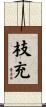 枝充 Scroll