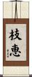 枝恵 Scroll