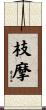 枝摩 Scroll