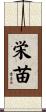 栄苗 Scroll