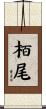 栢尾 Scroll