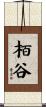 栢谷 Scroll