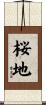 桜地 Scroll