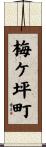 梅ケ坪町 Scroll