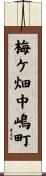 梅ケ畑中嶋町 Scroll