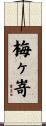 梅ヶ嵜 Scroll
