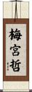 梅宮哲 Scroll
