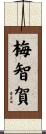 梅智賀 Scroll
