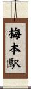 梅本駅 Scroll